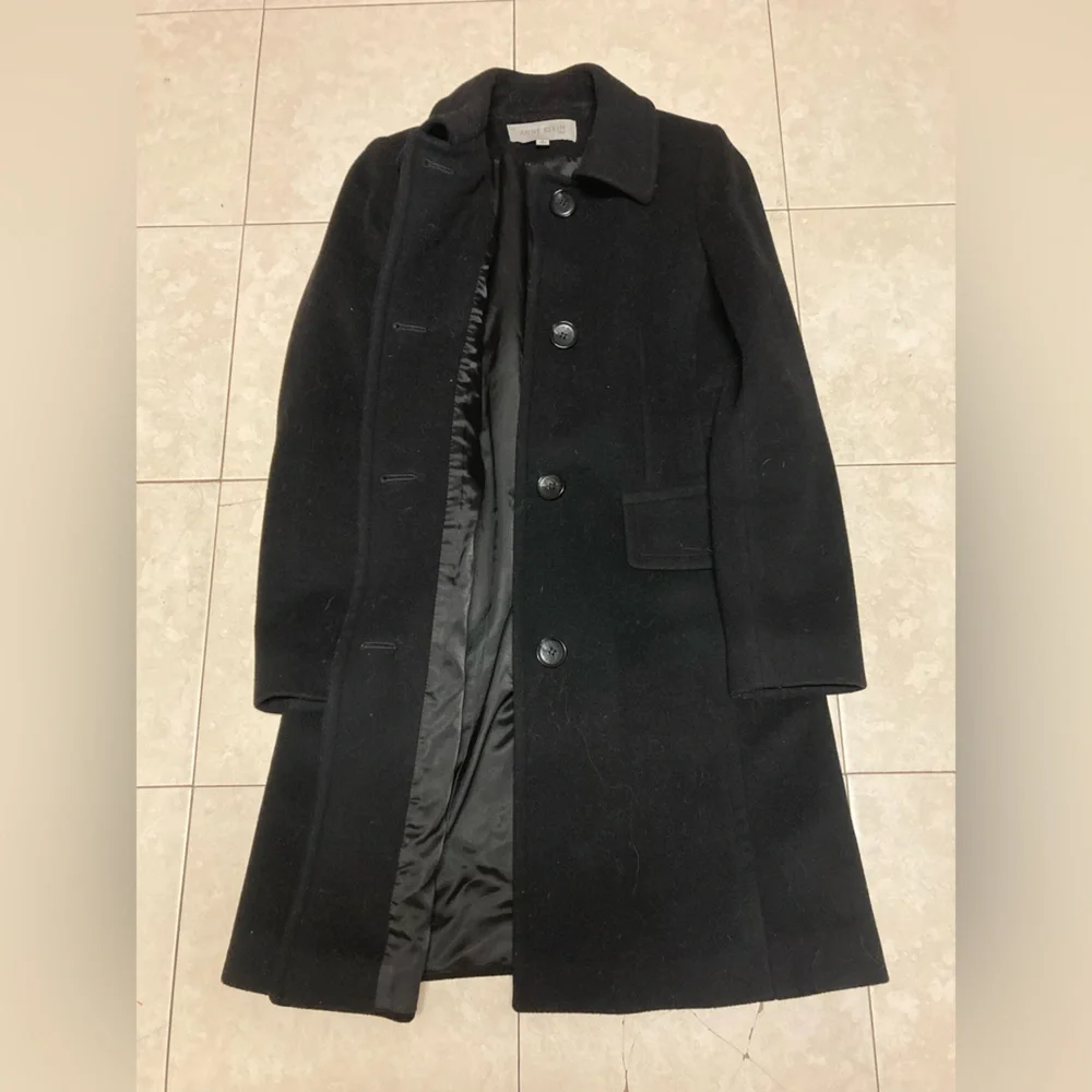 Anne Klein Wool Cashmere Peacoat - Picture 1 of 4